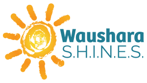 Waushara SHINES logo